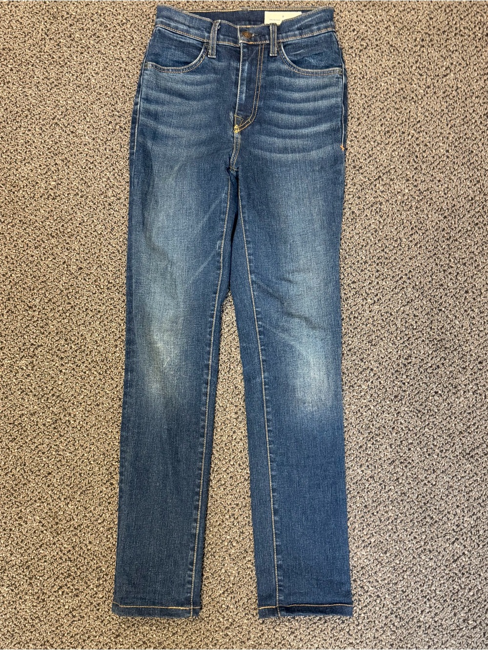 Imogene + Willie Elizabeth Womens Jeans 24 Blue Cotton Denim Slim USA Luxury